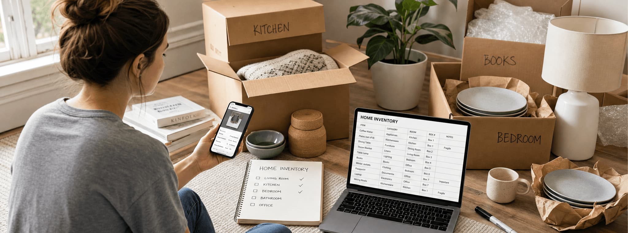 How to Build a Home Inventory Before You Move