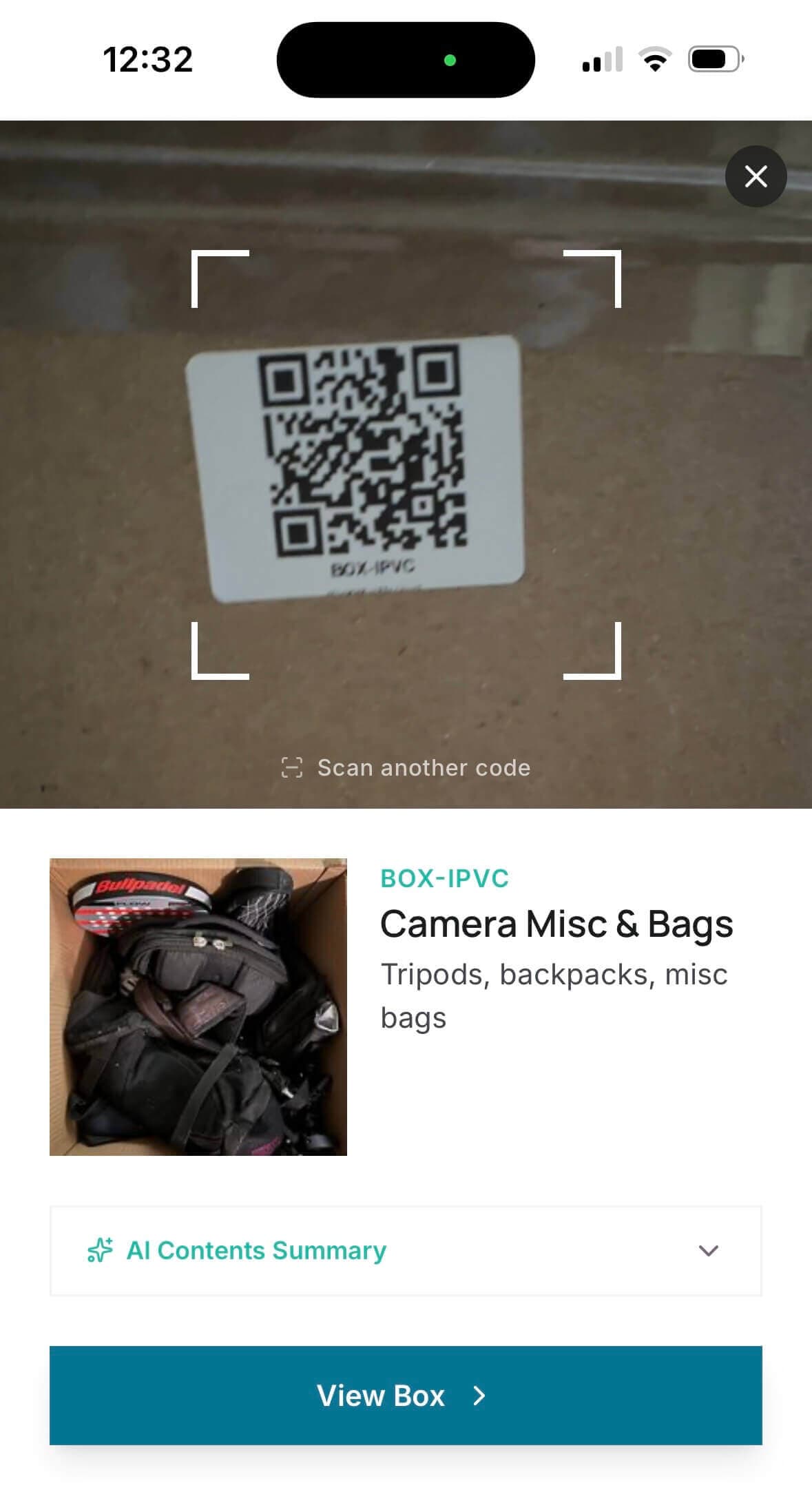 Scanning a QR Code with a Phone